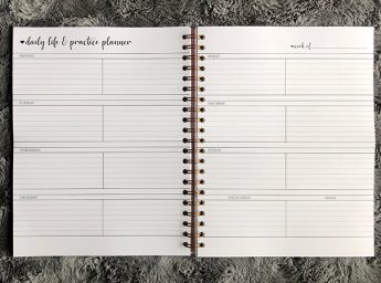The Cheer Coach Planner - daily practice planner - notes binder organization for cheerleading coaches