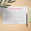 2024 Mini Calendars - The Cheer Coach Planner - Cheer Coach Printables
