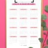 Mini Calendars Image - The Cheer Coach Planner
