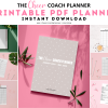 The Cheer Coach Planner - Printable PDF Planner - 2024-2025 - Cheer Coach Binder - Web Cover Image