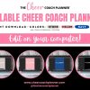The Cheer Coach Planner - Coach Fillable - Main Image