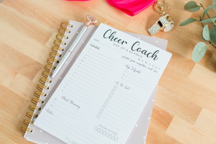 The Cheer Coach Planner - Best Sellers Bundle - Cover - The organized cheer coach - cheer coach binder printables - the ultimate cheer coach planner