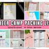 Cheer Camp Packing List UCA Cheerleading Camp Packing List UCA Cheer Camp Packing List What to bring to UCA Cheer Camp The Cheer Coach Planner Cheer Coach Binder Cheer
